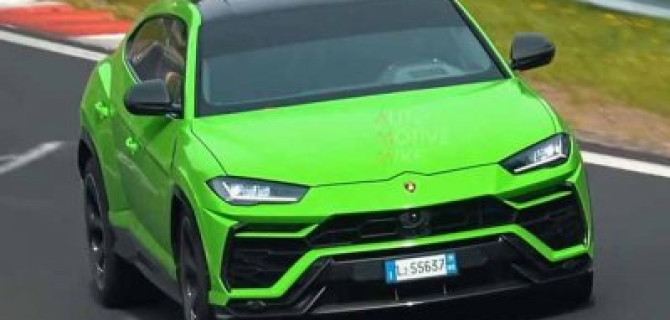 На «Нюрбургринге» замечена новая версия Lamborghini Urus