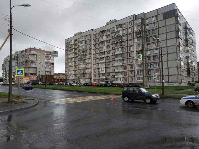 В Череповце на переходе сбили ребенка (2)