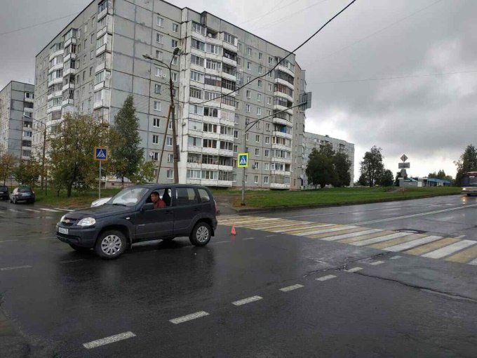 В Череповце на переходе сбили ребенка (1)