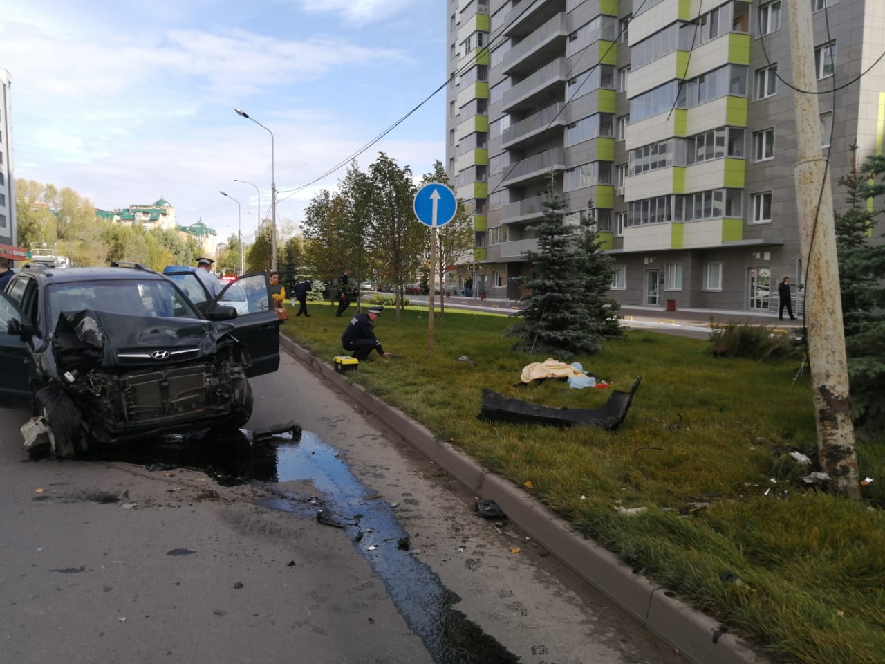 В Казани водитель насмерть сбил пешехода и сам погиб (1)