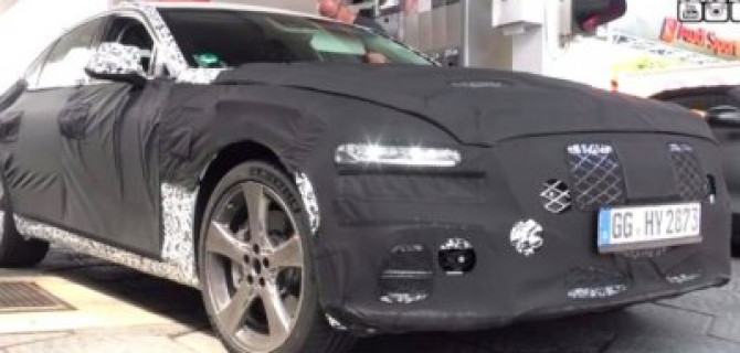 На «Нюрбургринге» замечен новый Genesis G80