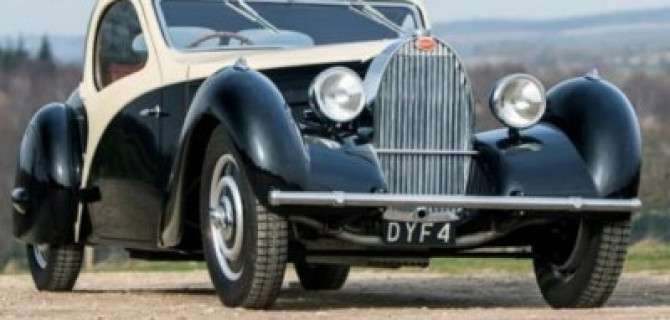 На аукционе продан уникальный Bugatti
