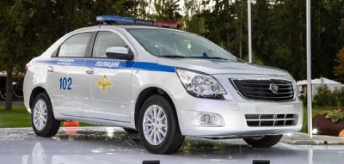 Российская полиция будет ездить на узбекском Ravon