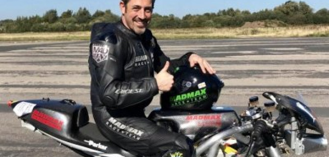 Установлен новый рекорд скорости на электроцикле