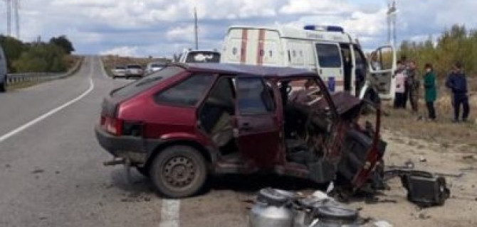 Пять человек пострадали в ДТП под Вольском