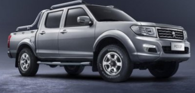 В Китае разрабатывается пикап для Peugeot