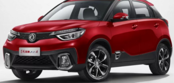 В декабре в России появится кроссовер Dongfeng AX4