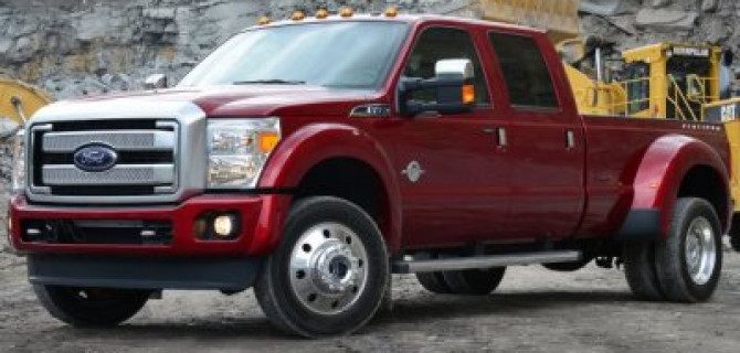 Пикапы Ford стали рекордсменами по грузоподъёмности