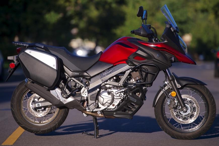 Suzuki V-Storm получил новый туристический обвес суза 1