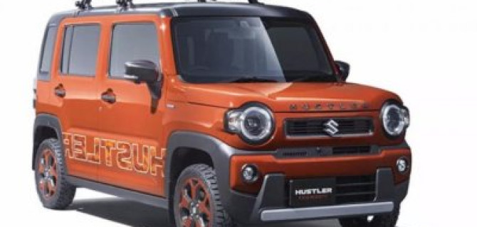 В Suzuki обновили сверхкомпактный кроссовер Hustler
