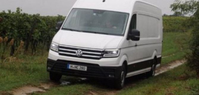 В России тестируются новые Volkswagen Crafter