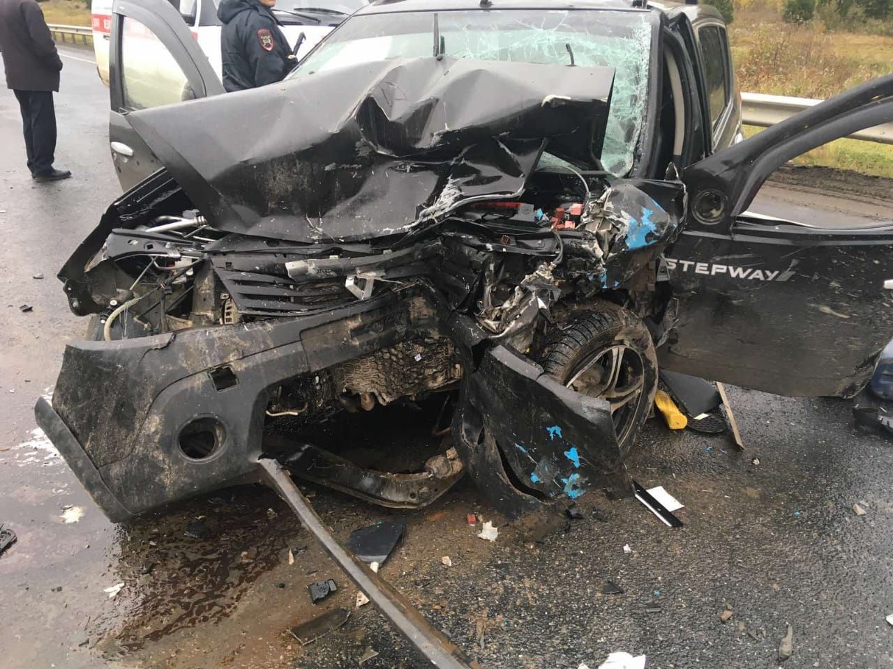 Четверо взрослых и двое детей пострадали в ДТП в Удмуртии (2)