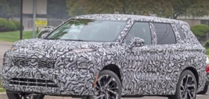 Началось тестирование нового Mitsubishi Outlander
