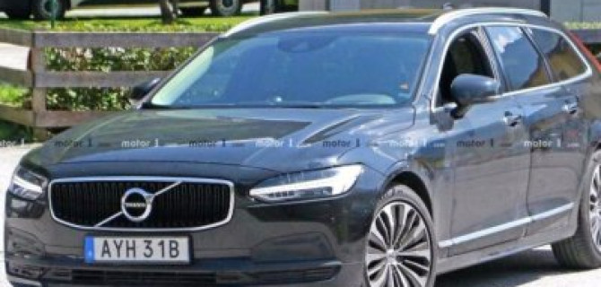 Обновлённый Volvo V90: без камуфляжа