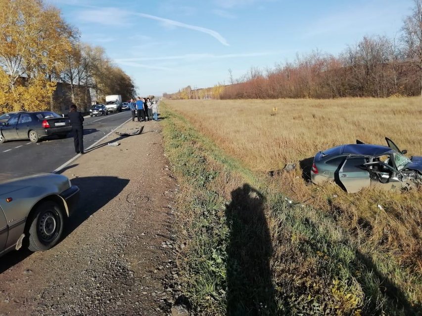 Семь человек пострадали в ДТП в Туймазинском районе Башкирии (1)