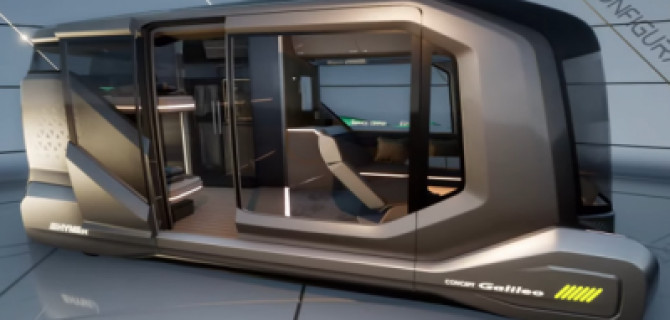 В Германии создан беспилотный кемпер с электроприводом