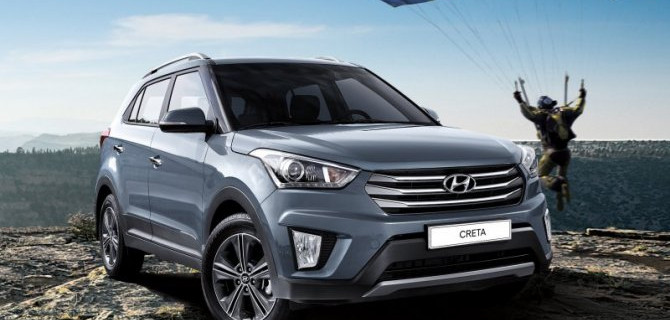 Инновационный комплекс Hyundai Auto Link представлен на модели Creta