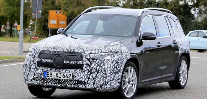 Продолжается тестирование электрокроссовера Mercedes-Benz EQB