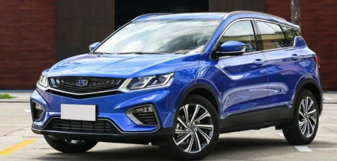 В Минске представили новые Geely