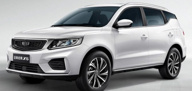 Geely Emgrand X7 прошёл очередной рестайлинг