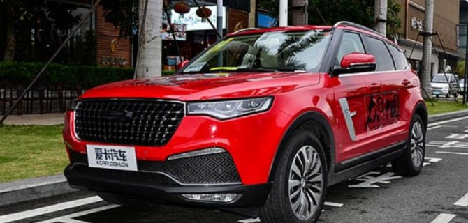 Обновлён кроссовер Zotye Т700