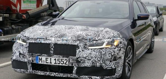 Началось тестирование нового универсала BMW 5-Series
