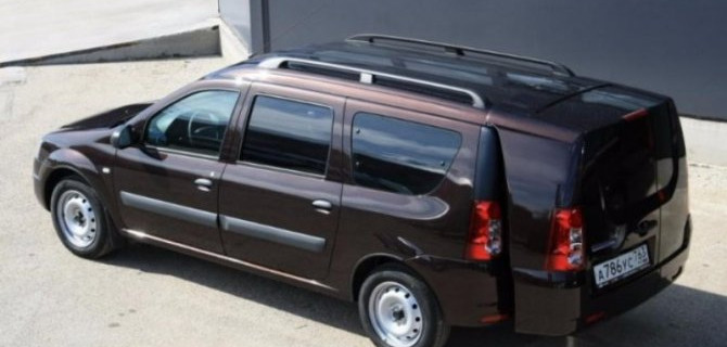 Lada Largus получила навесной багажник