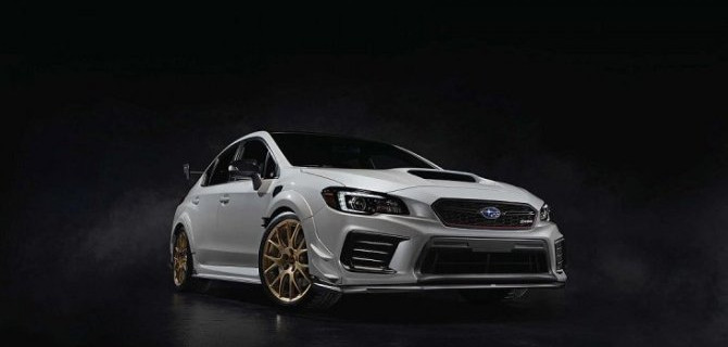 Новый Subaru STI получил лимитированную спецверсию