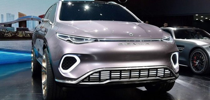 Mercedes-Benz и BYD представили новый электромобиль