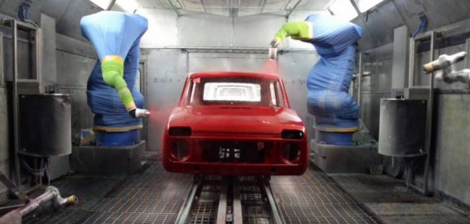 На «АвтоВАЗе» рассказали, как красятся автомобили