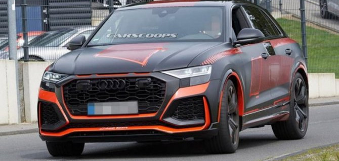 К презентации готовится новый «заряженный» кроссовер Audi