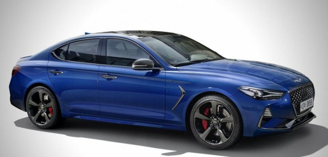 Начались продажи обновлённого Genesis G70