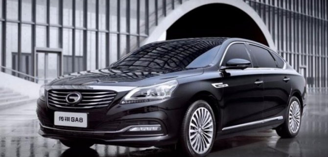 Фирма GAC обновила свой флагманский седан