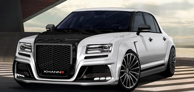 Появились первые попытки тюнинга седанов Aurus