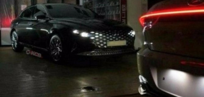 Новый Hyundai Grandeur лишился камуфляжа