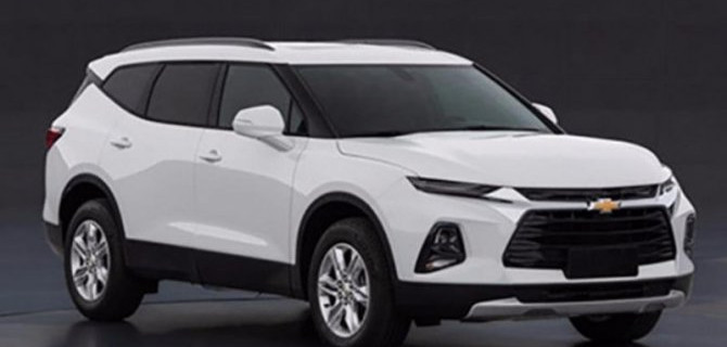 В Китае начнут выпускать 7-местный Chevrolet Blazer