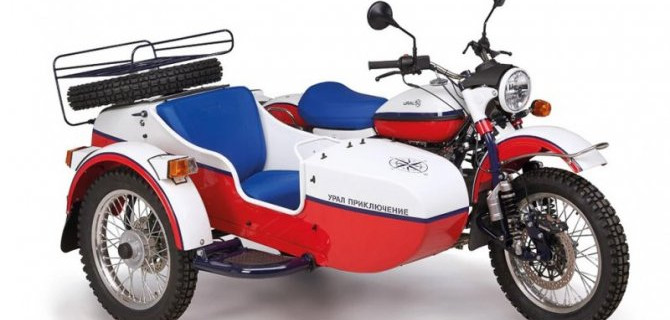 Выпущена новая спецсерия мотоциклов «Урал»