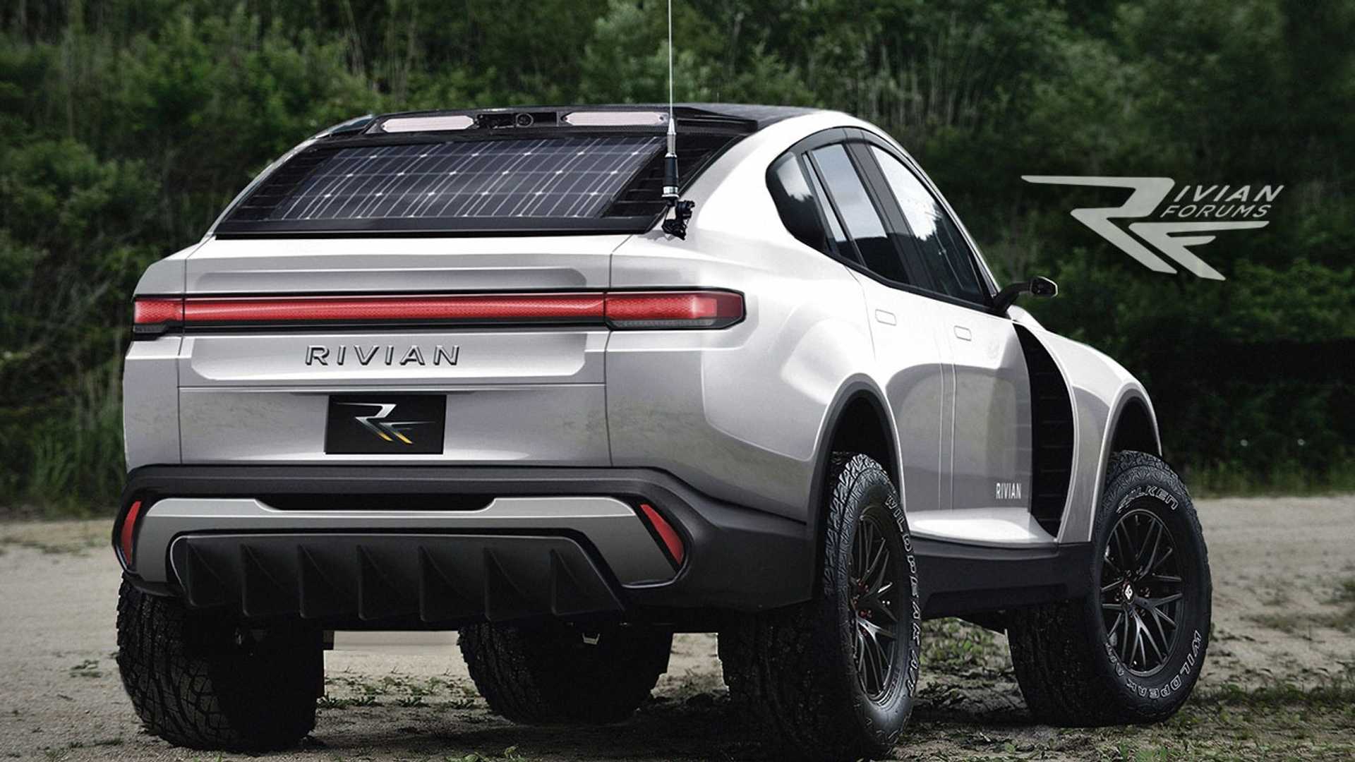 В Rivian готовят электромобиль для ралли ривиан 2
