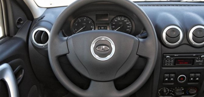 В Тольятти сделали руль с обогревом для Lada Largus