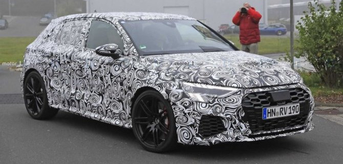 В Германии тестируется новый Audi RS 3 Sportback