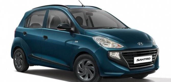 Обновлён хэтчбек Hyundai Santro