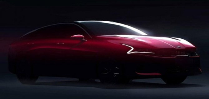 Появились первые официальные тизеры новой Kia Optima - есть, чему удивиться