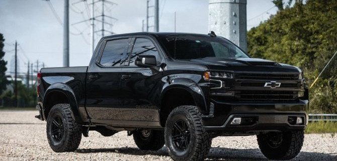 Chevrolet Silverado превратили в вездеход