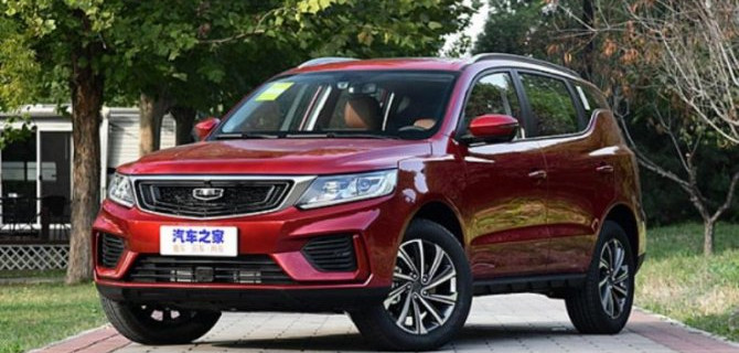 Начаты продажи рестайлингового Geely Emgrand X7