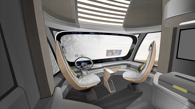 Концерн Hyundai представил проект водородного грузовика хюн 4