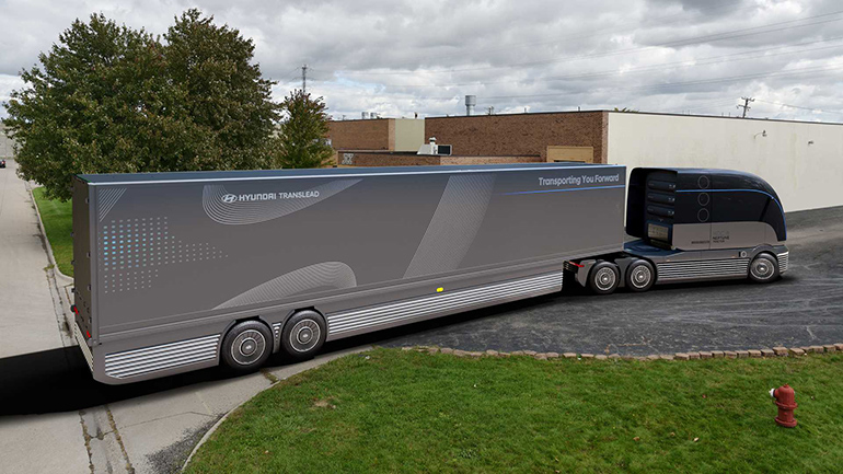 Концерн Hyundai представил проект водородного грузовика хюн 3