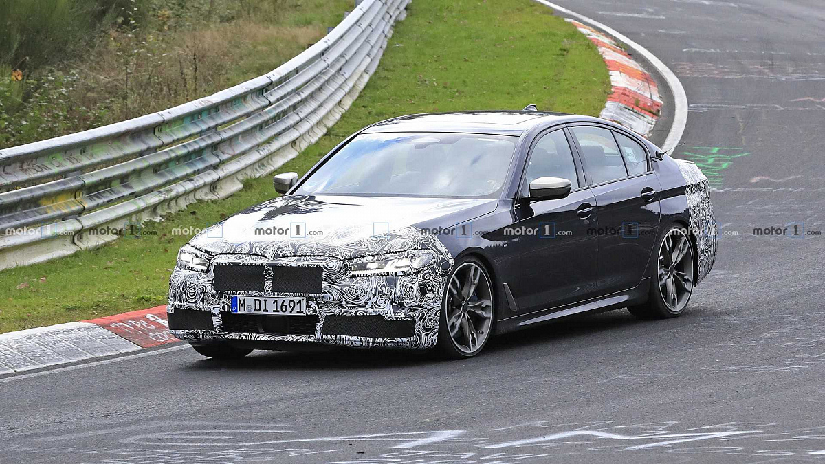 На «Нюрбургринге» появились новые BMW 5-Series бмв 5 1