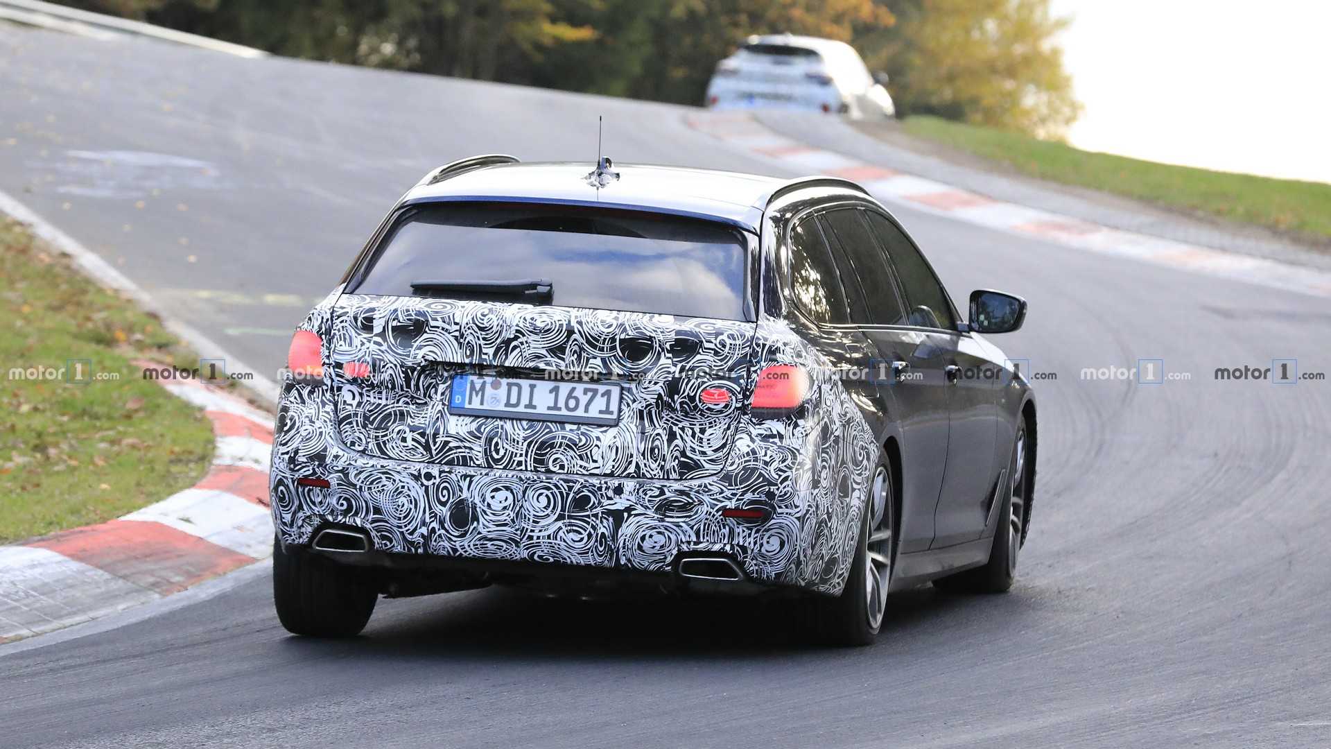 На «Нюрбургринге» появились новые BMW 5-Series бмв 5 4