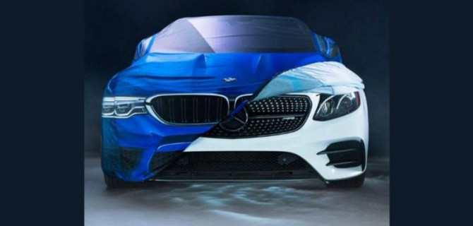 BMW и Mercedes-Benz: «заклятые друзья» шутят