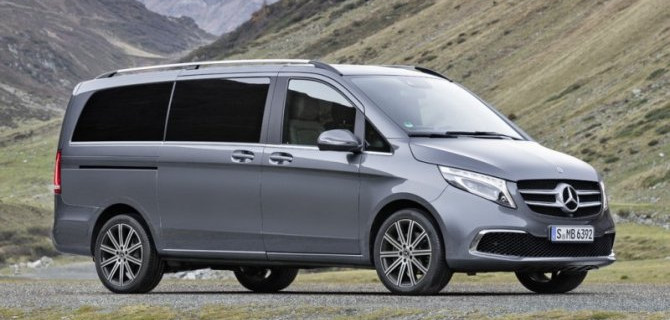 Mercedes-Benz обновил минивэн V-Klasse
